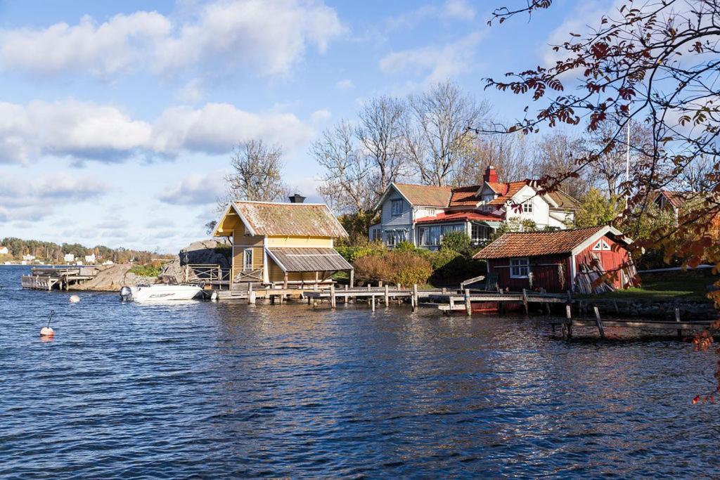 Bla Huset Appartement Vaxholm Buitenkant foto